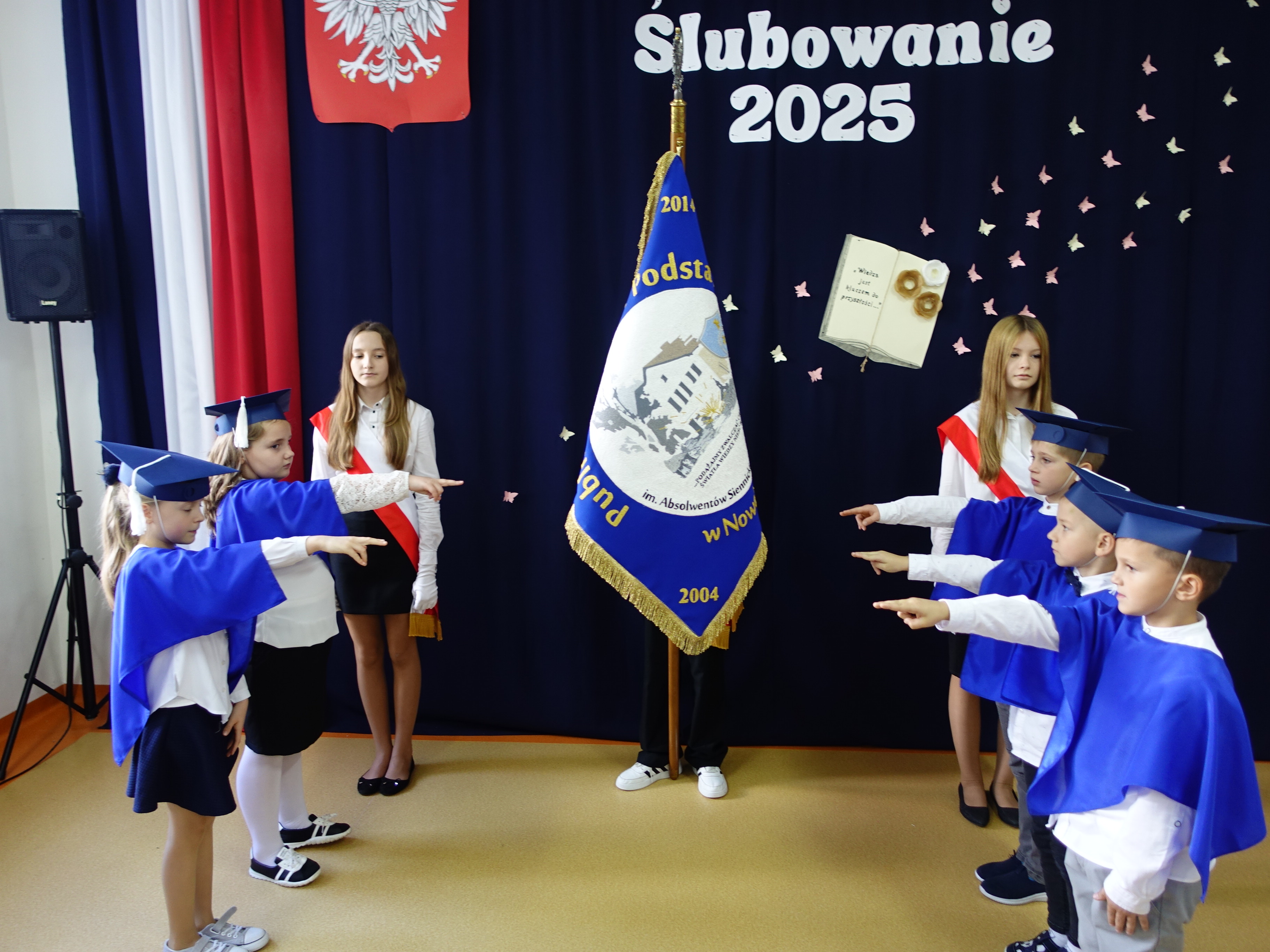 Pasowanie pierwszoklasistów